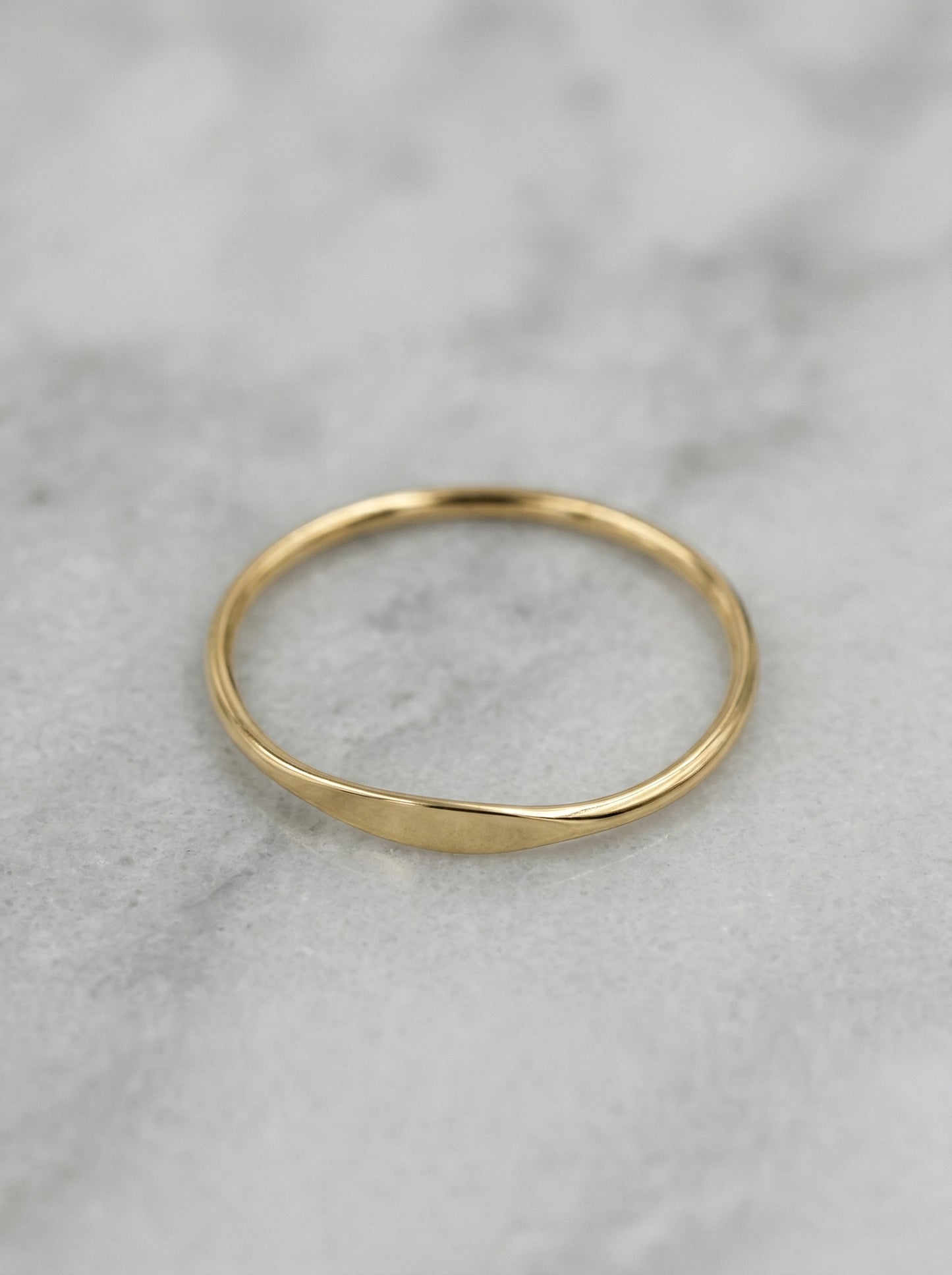 Facet 14K Gold-Filled Ring