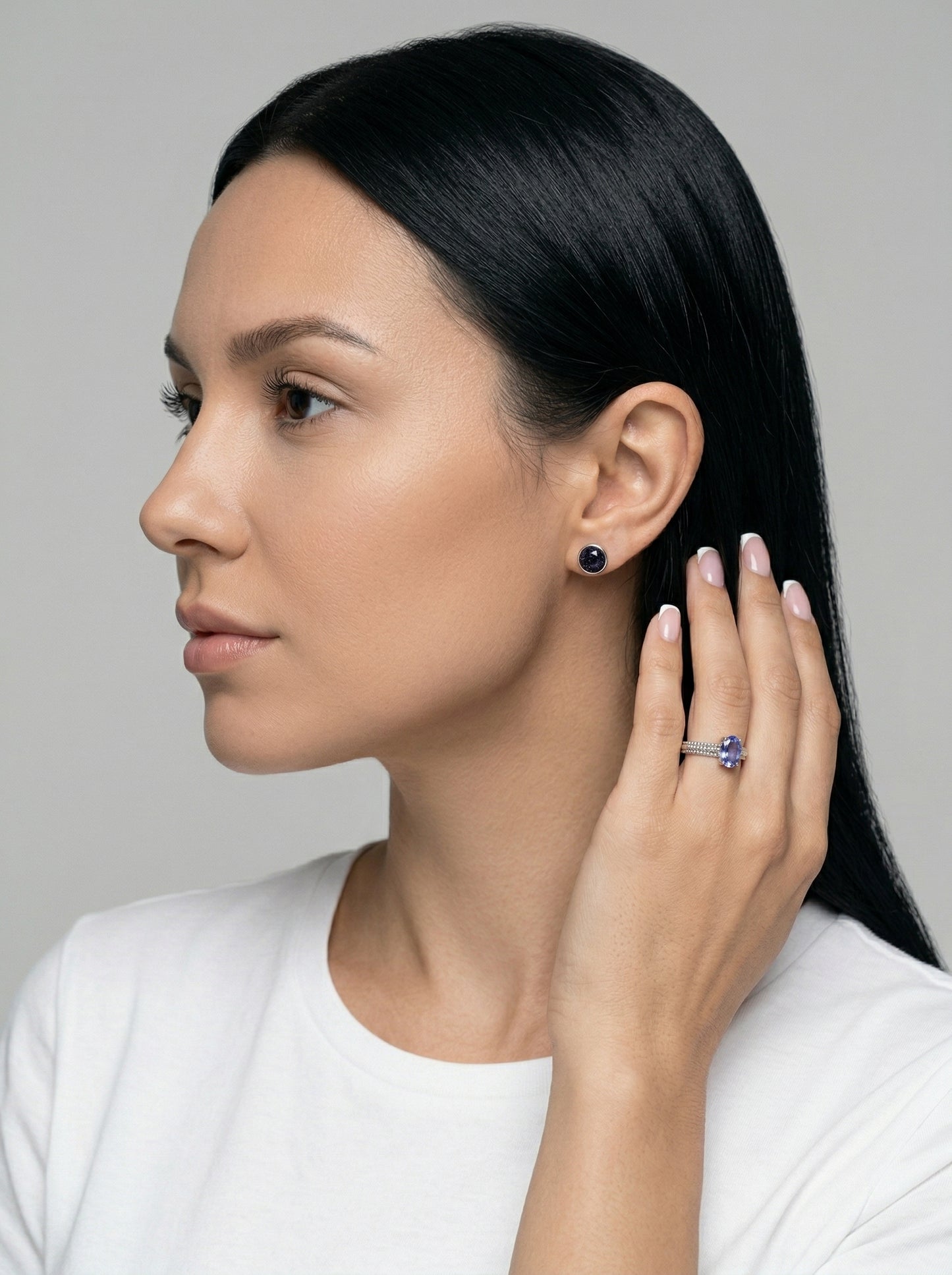 Tanzanite Violet Dusk Oval Ring