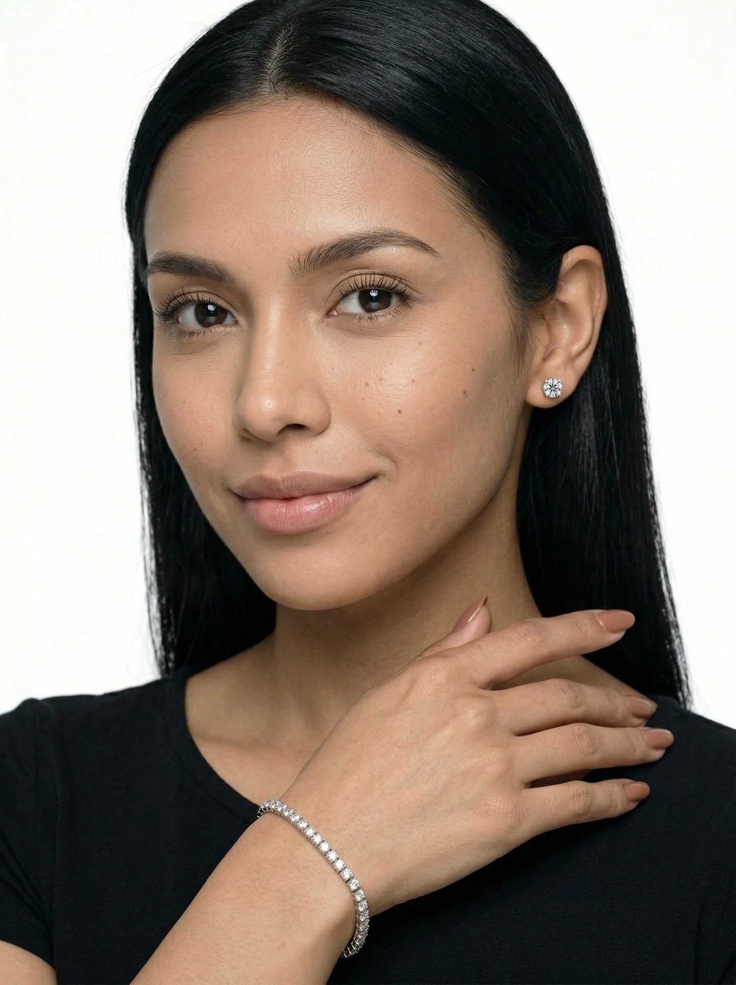 Moissanite Tennis Bracelet