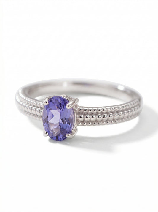Tanzanite Violet Dusk Oval Ring